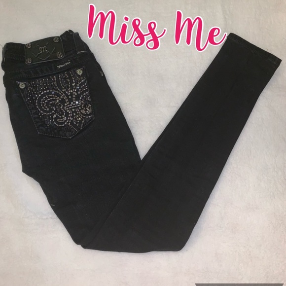 Miss Me Denim - Black Miss Me Jeans